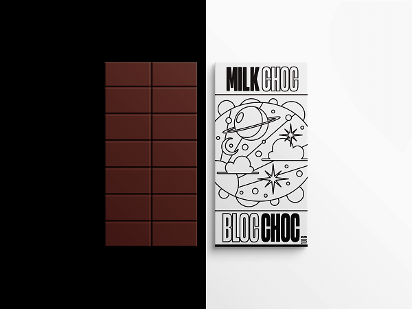 品牌设计巧克力食品包装设计