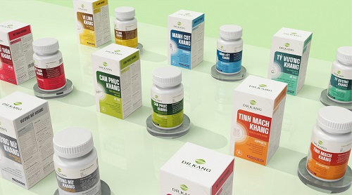 天然草药健康产品包装设计图片
