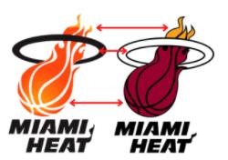 篮球logo一键生成器迈阿密热火队标志的历史