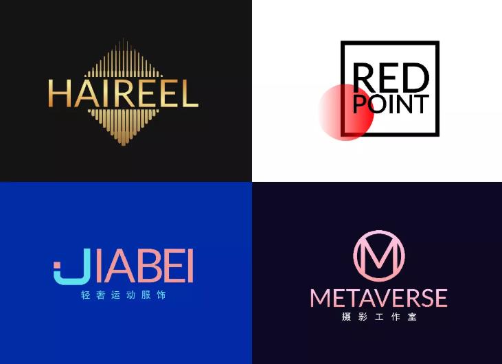 4种英文logo一键生成器的字体
