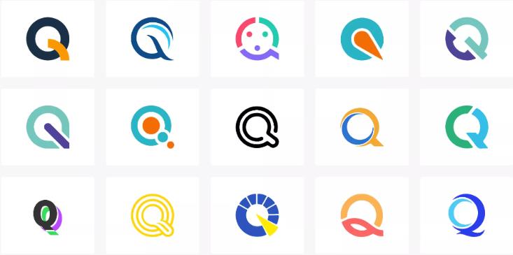 Q字母logo一键生成