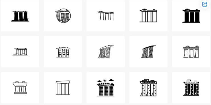 logo一键生成-世界著名建筑logo素材